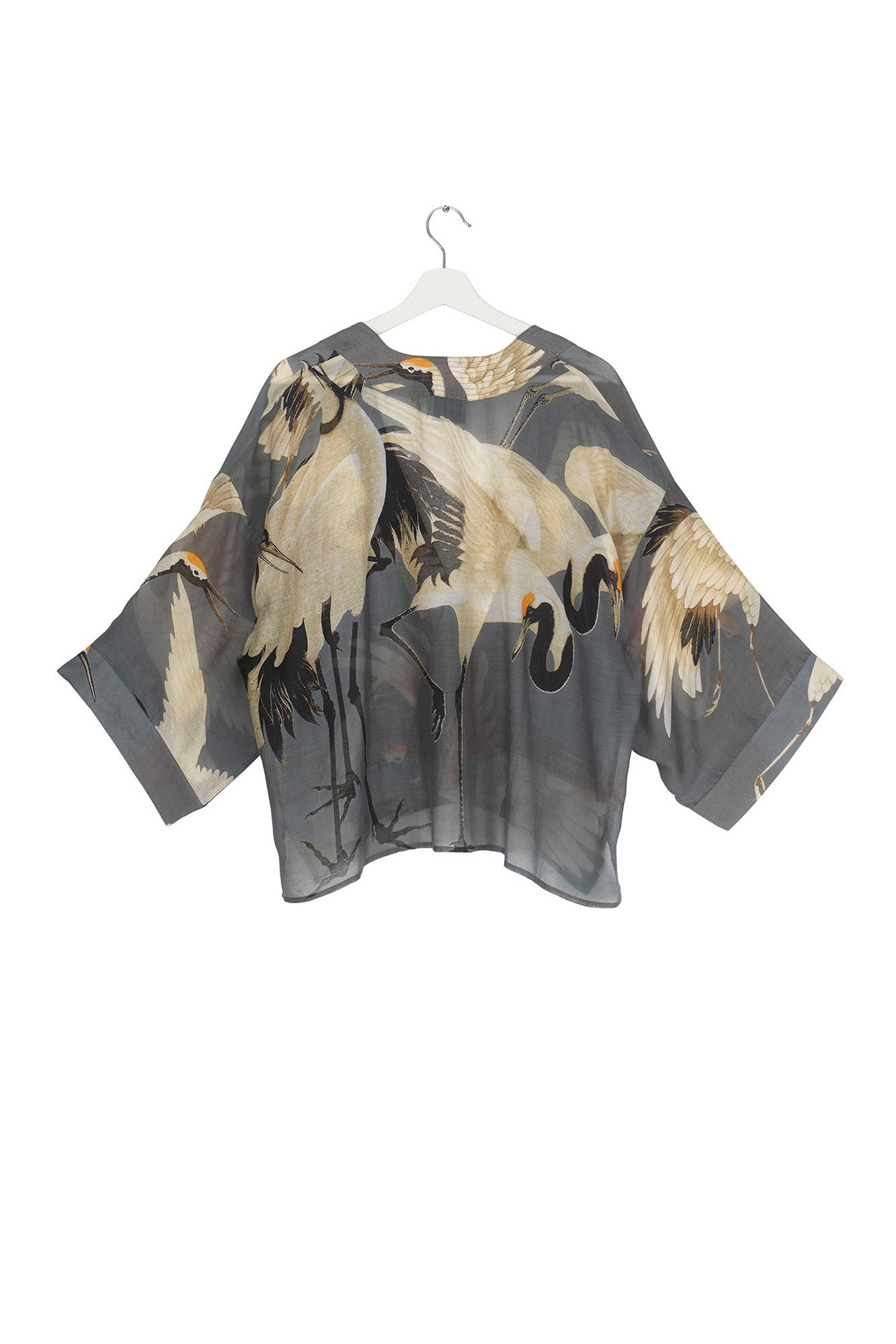 Mini Kimono, Stork Slate