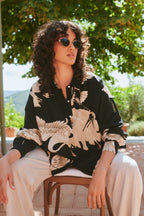 Oversized Shirt, Stork Black