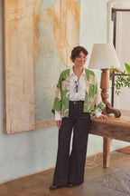 Mini Kimono, Stork Pea Green