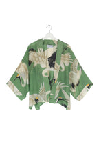 Mini Kimono, Stork Pea Green