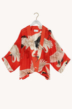Mini Kimono, Stork Scarlet