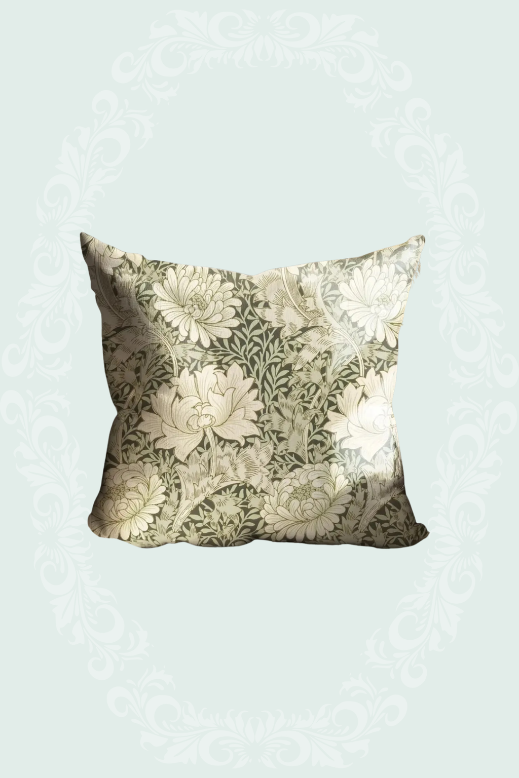 Tyynynpäällinen, William Morris Chrysanthemum