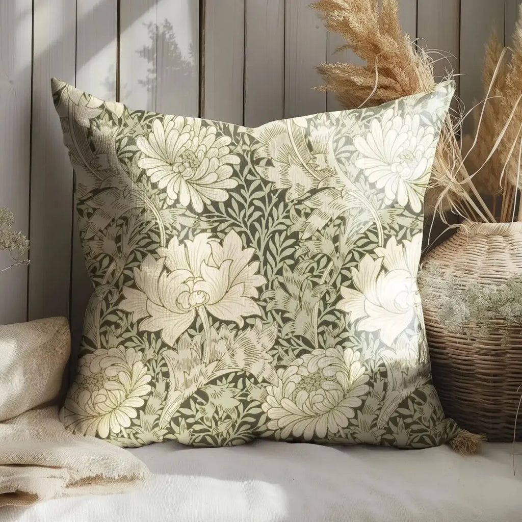Tyynynpäällinen, William Morris Chrysanthemum