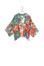 Mini Kimono, Tropicana Blue