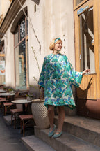 Mekko, The Hedonist Vintage Bloom Turquoise