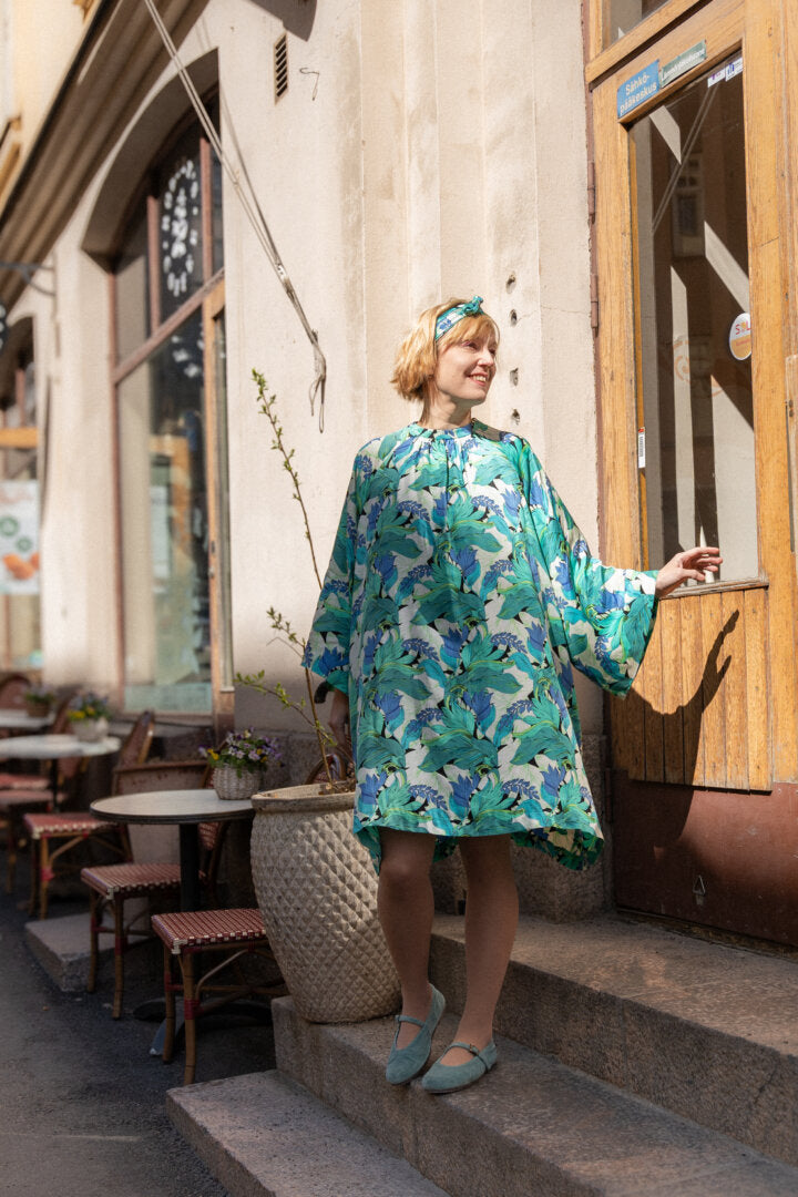 Mekko, The Hedonist Vintage Bloom Turquoise