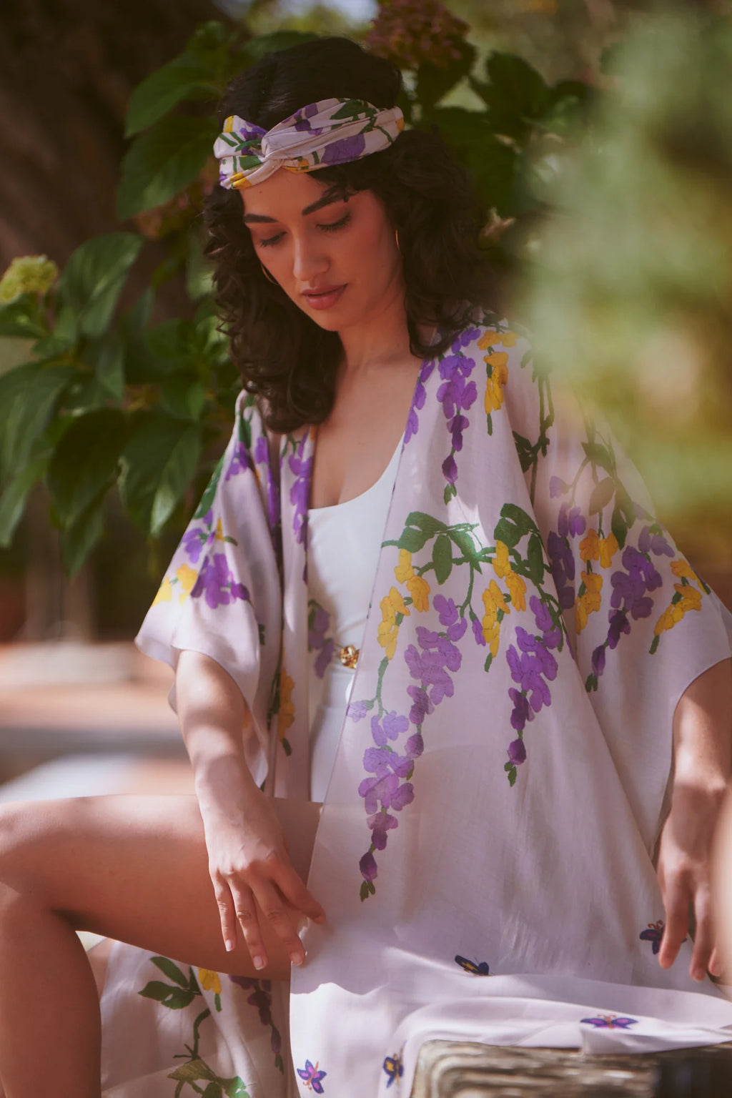 Throwover, Wisteria Lilac