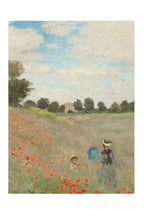 Keittiöpyyhe, Monet, Field of Poppies