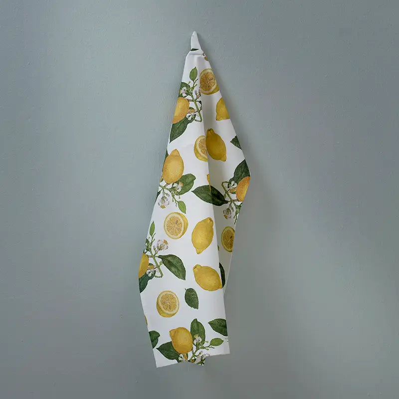 Luomupuuvillainen Keittiöpyyhe Lemons