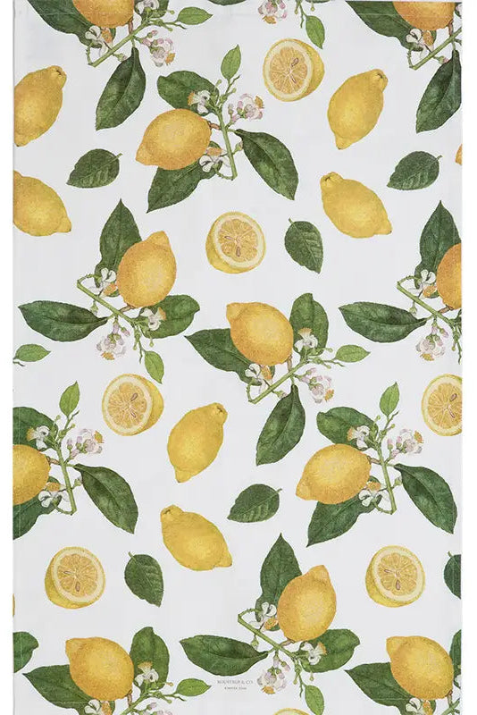 Luomupuuvillainen Keittiöpyyhe Lemons