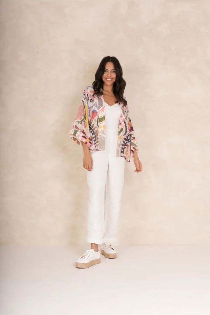 Mini Kimono, Susani Pink, One Hundred Stars