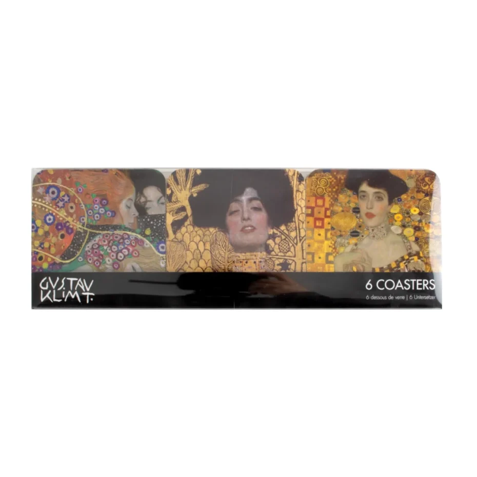 Lasinaluset, Gustav Klimt, 6 kpl