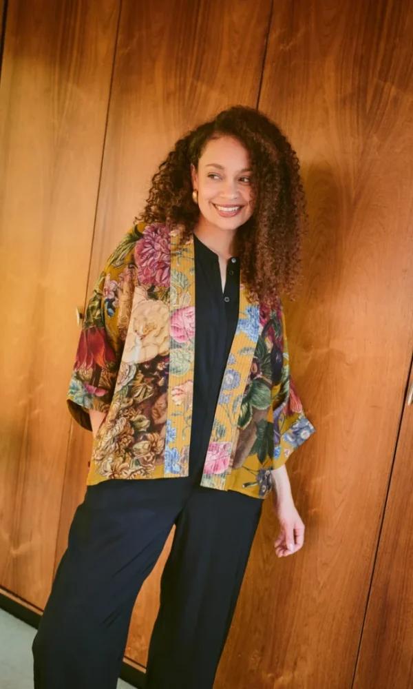 Mini Kimono, Primula Gold One Hundred Stars